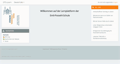 Desktop Screenshot of eps-learn.edugo.de